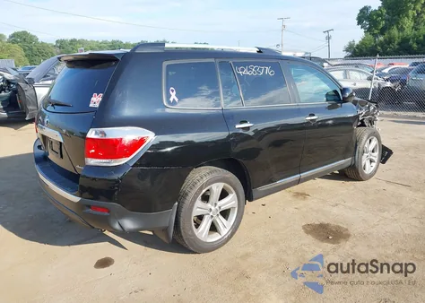 2012 Toyota Highlander Limited V6 из США, поврежденный, VIN 5TDDK3EH9CS151920